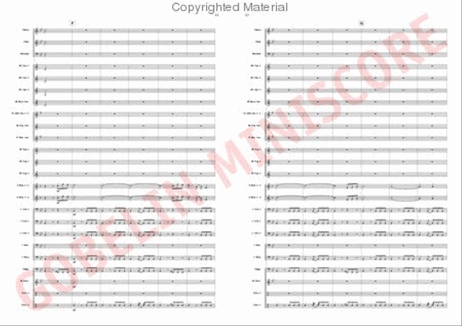 Land of Legends Concert Band scores gallery preview page 6