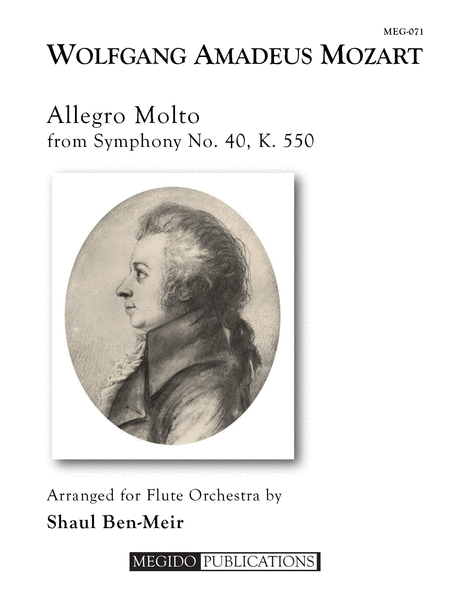 Allegro Molto from Symphony No. 40 for Flute Orchestra