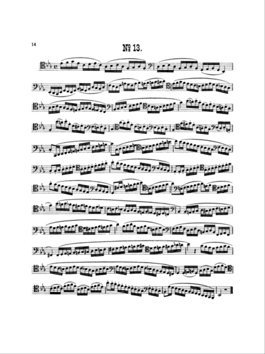 Milde: Twenty-five Studies, Op. 24 Part scores gallery preview page 1