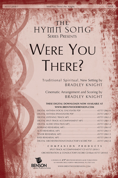 Were You There? Orchestra Parts & Conductor's Score image number null