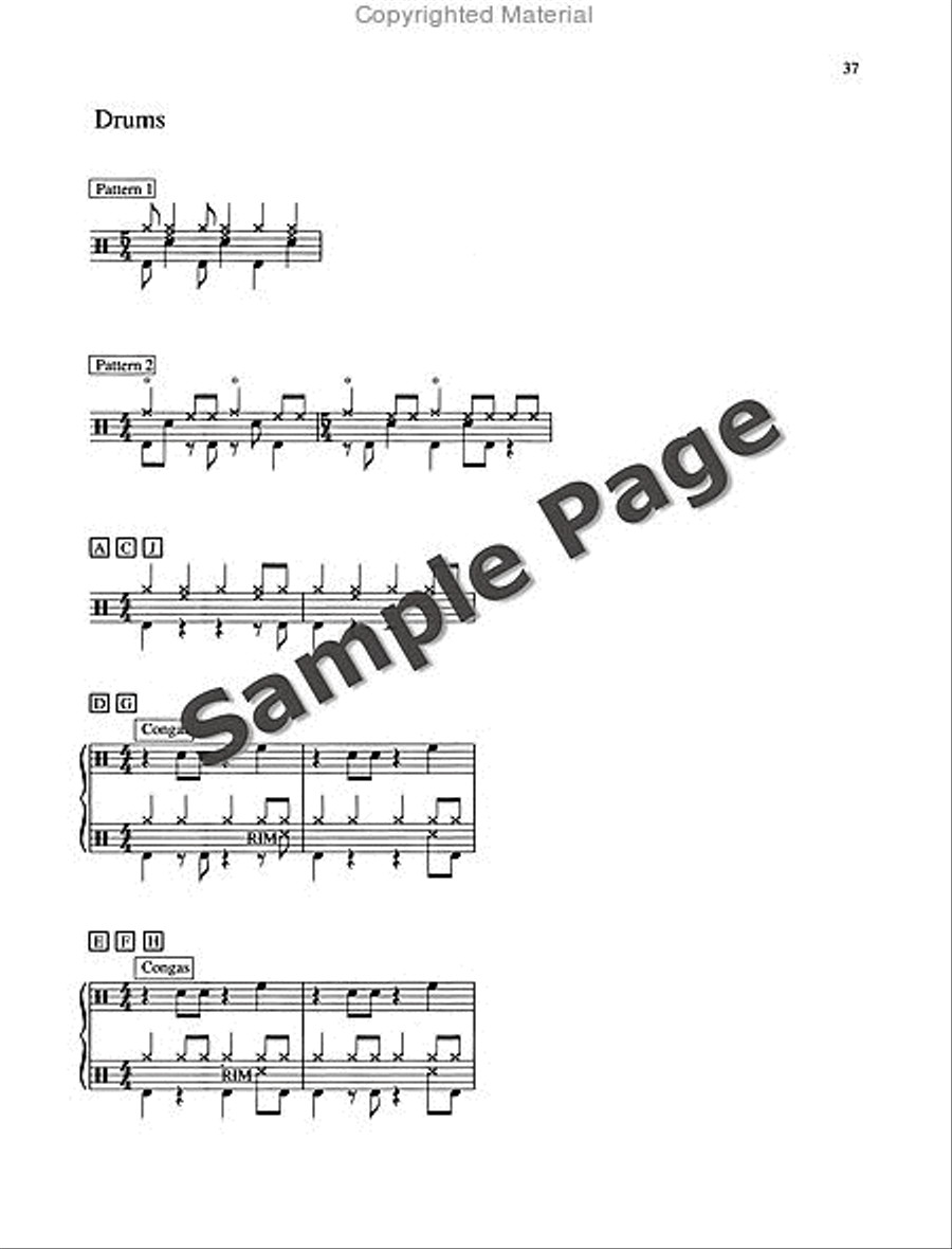 Keyboard On Stage Piano/cassette Piano scores gallery preview page 38