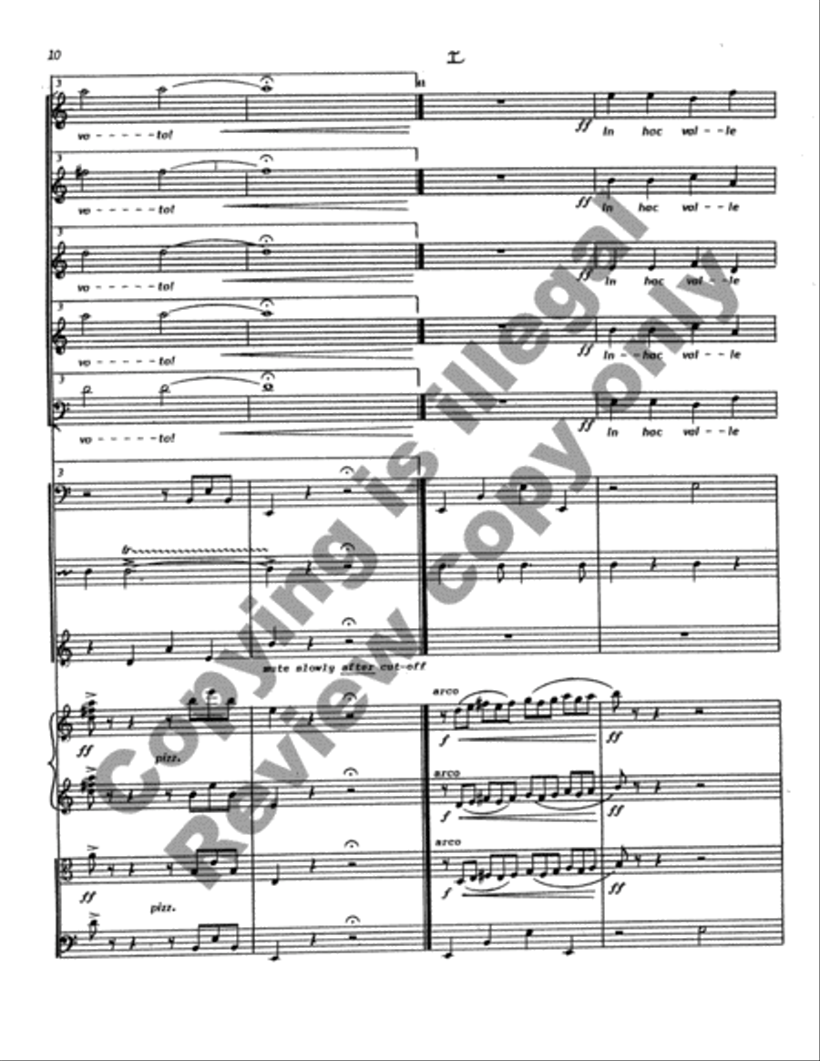 Cantata Rustica (Full/Choral Score) Choir scores gallery preview page 87