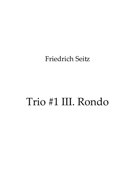 Trio #1 III. Rondo image number null