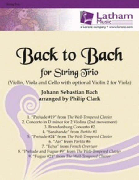 Back to Bach for String Trio image number null