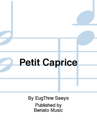 Book cover for Petit Caprice