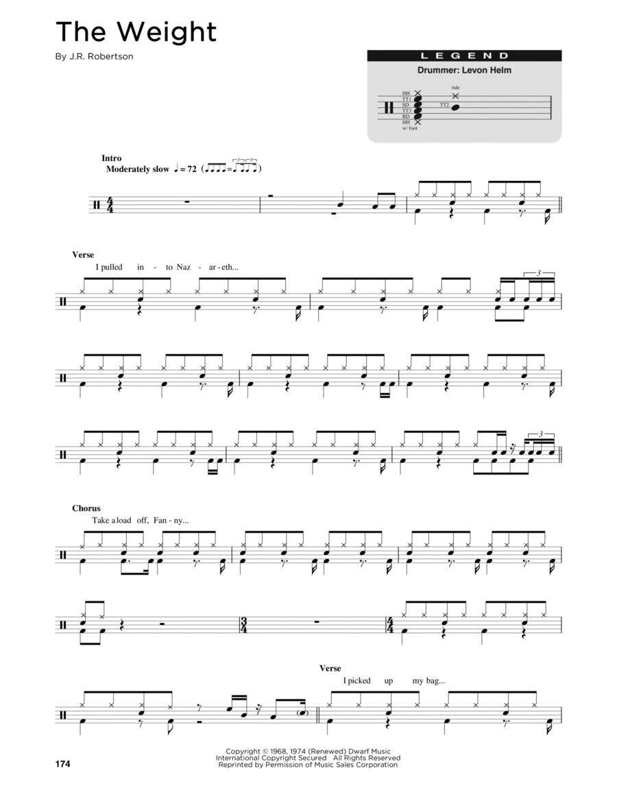 The Weight Drum Set scores gallery preview page 1