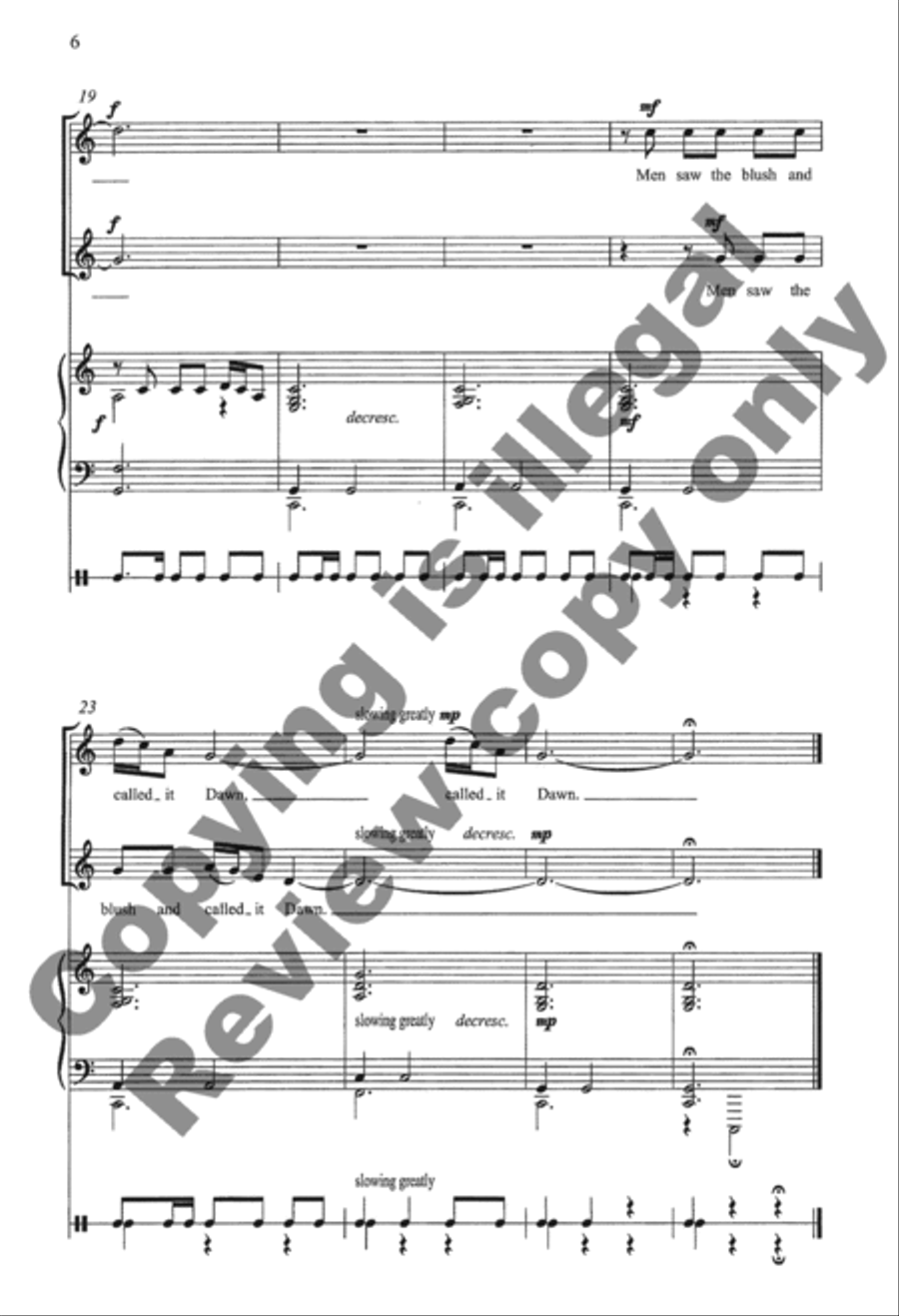 The Poet Sings 2-Part scores gallery preview page 5