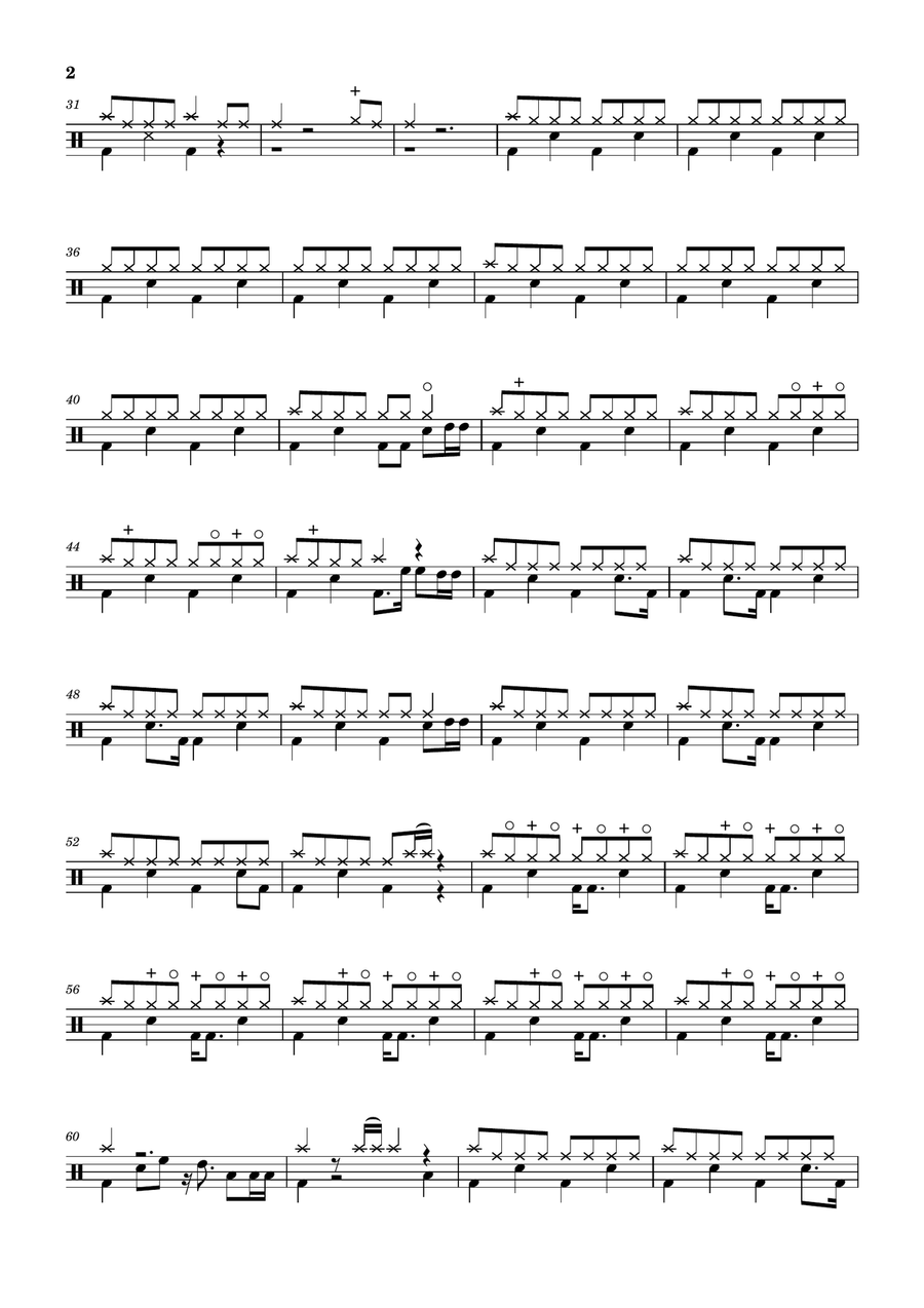 Always Drum Set scores gallery preview page 2