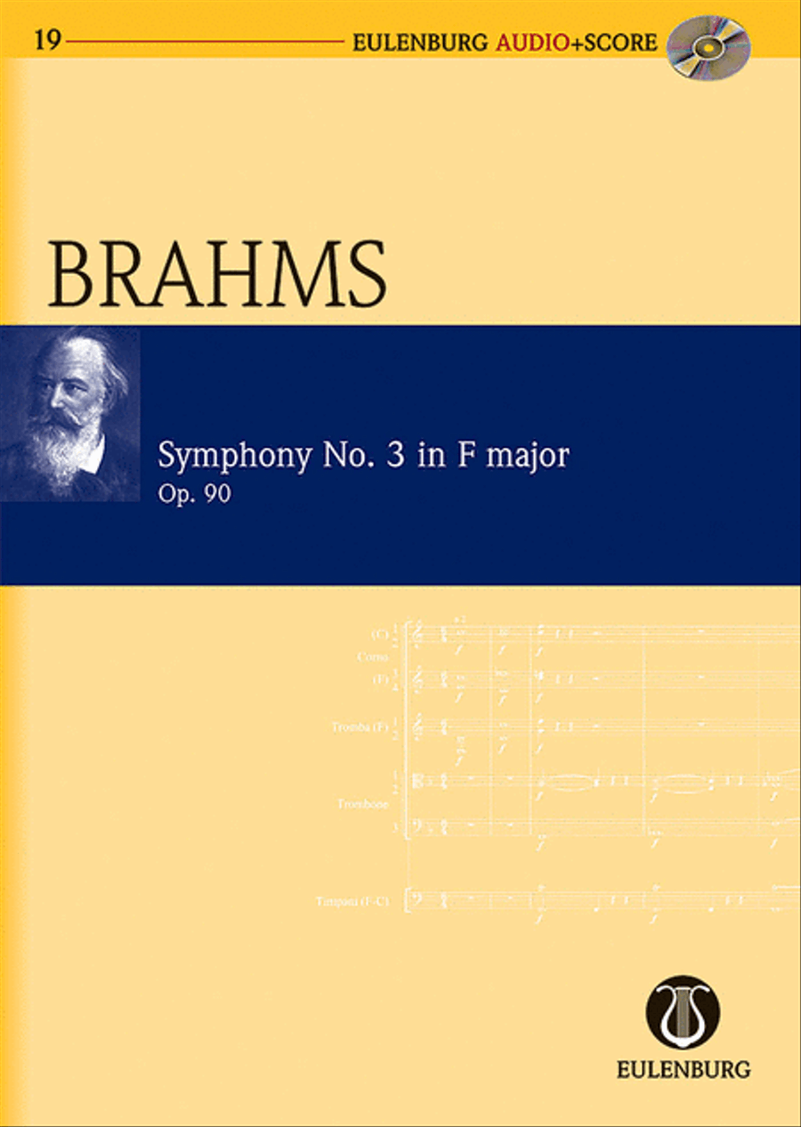 Symphony No. 3 in F Major op. 90 Orchestra scores gallery preview page 1