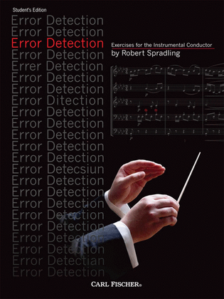 Book cover for Error Detection - Student's Edition