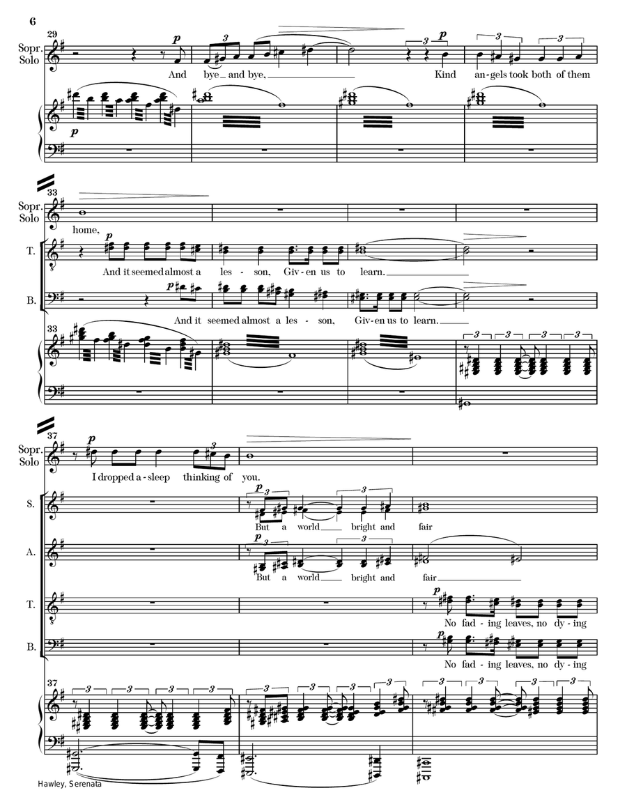 Serenata Serenata Divisi scores gallery preview page 6