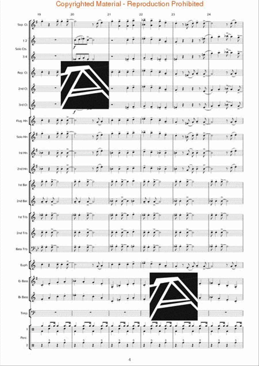 Rapsodia Borealis (for Trombone & Piano) Piano Accompaniment scores gallery preview page 5