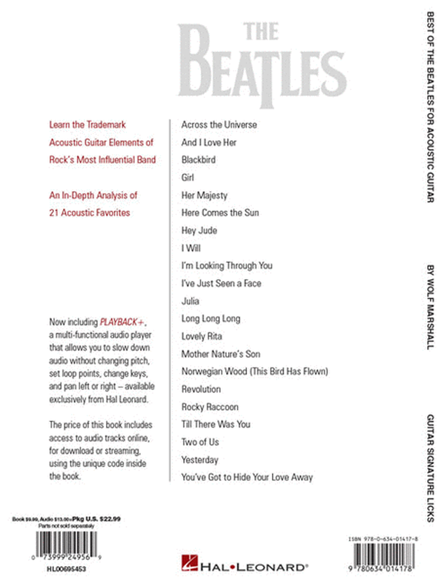 Best of the Beatles for Acoustic Guitar image number null