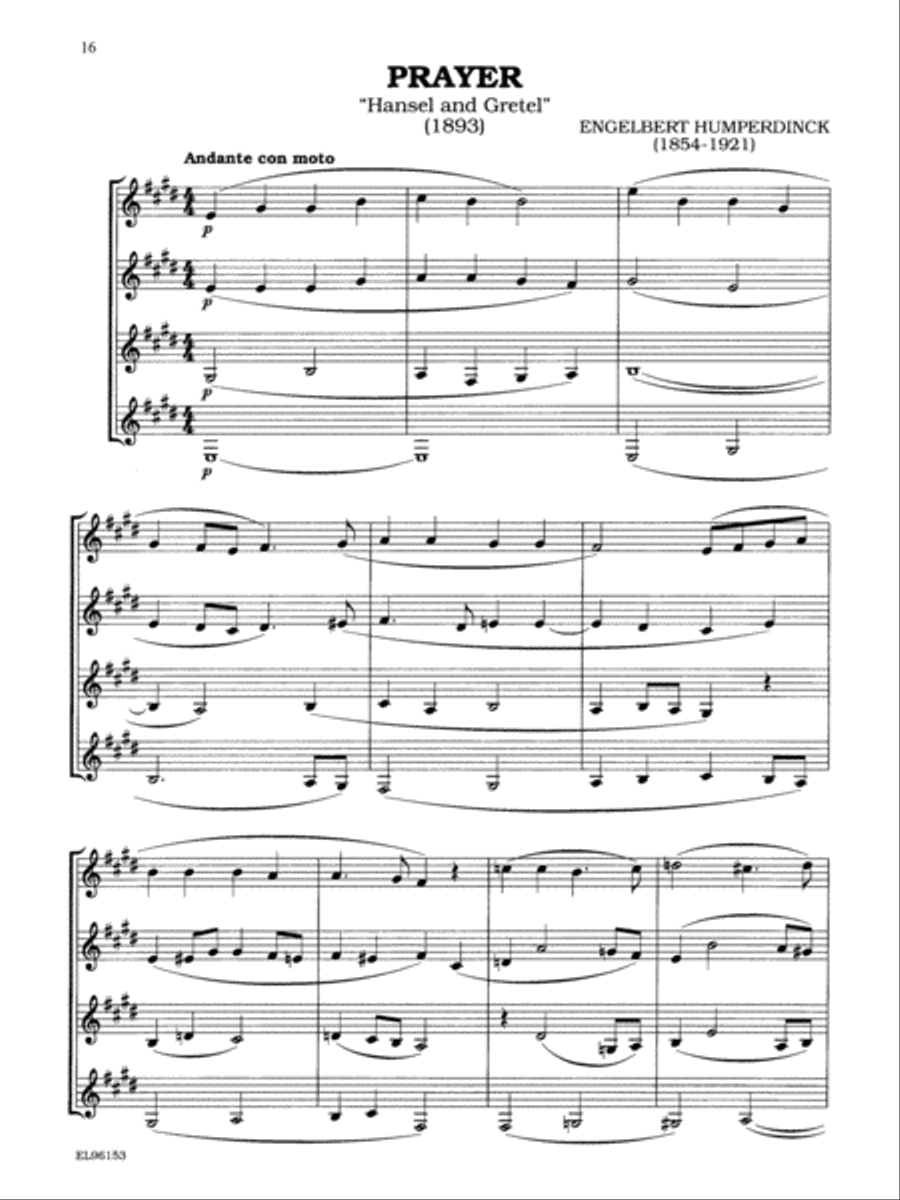 Classical Quartets for All (From the Baroque to the 20th Century) Small Ensemble scores gallery preview page 5