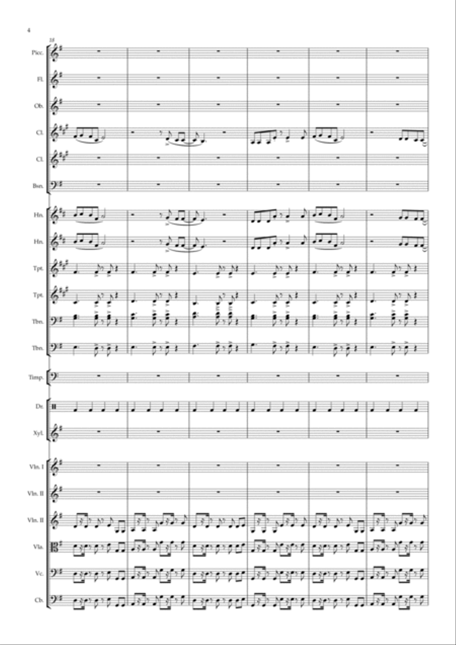 Saturday Night Saturday Night Full Orchestra scores gallery preview page 4