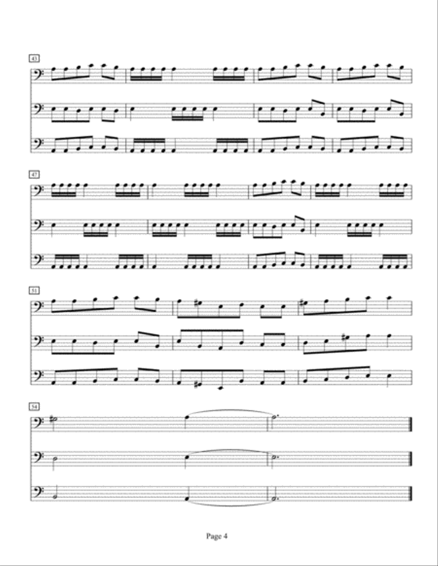 Vintage String Trio scores gallery preview page 5