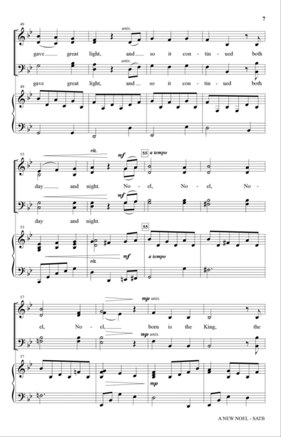 A New Noel 4-Part scores gallery preview page 5