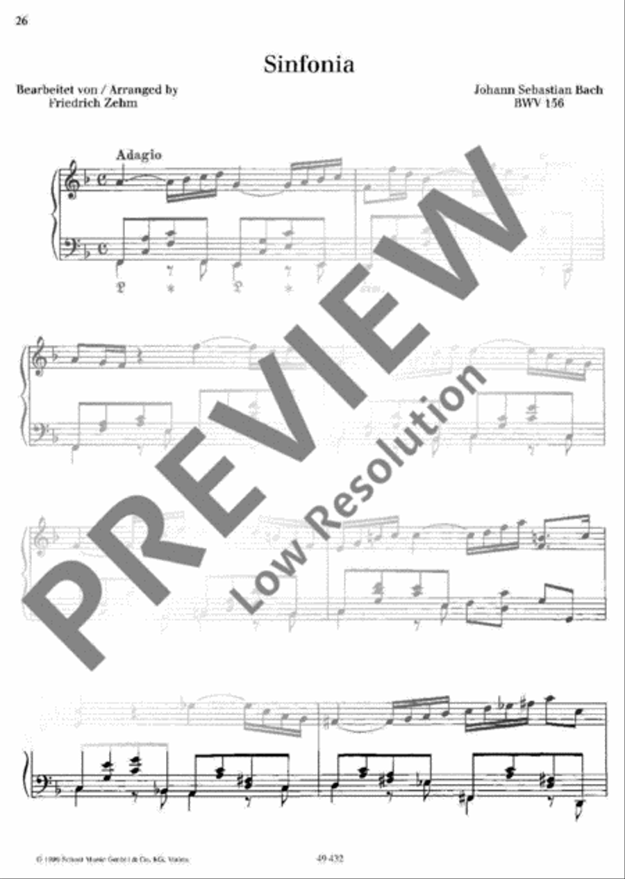 Sinfonia Piano Solo scores gallery preview page 2