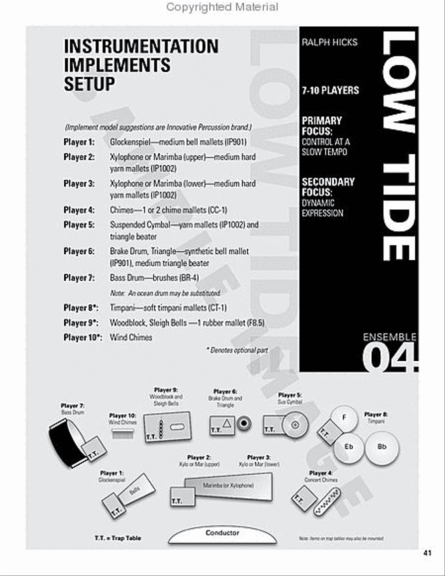 Beyond Basic Percussion Percussion scores gallery preview page 59