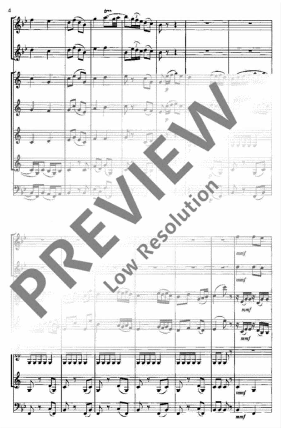Pastorella in D Chamber Music scores gallery preview page 4