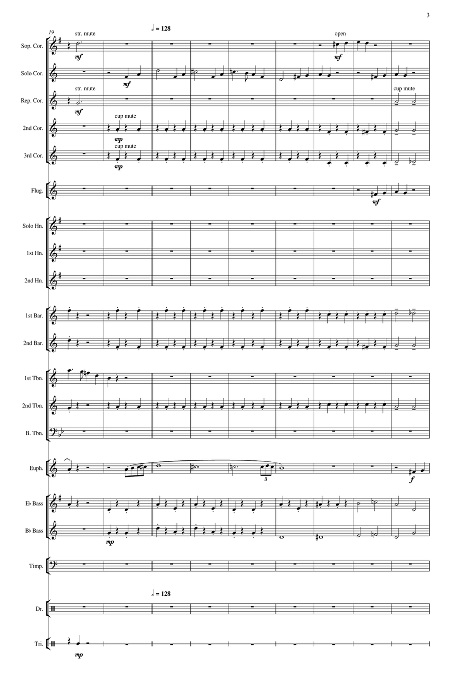 Be Our Guest Brass Band scores gallery preview page 4