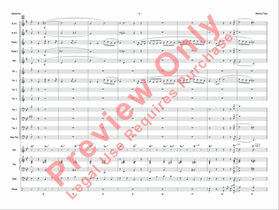 Bernie's Tune Bernie's Tune Jazz Ensemble scores gallery preview page 28
