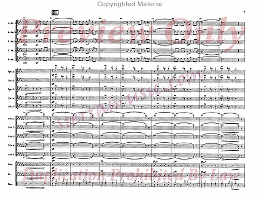 Dynaflow Dynaflow Jazz Ensemble scores gallery preview page 10
