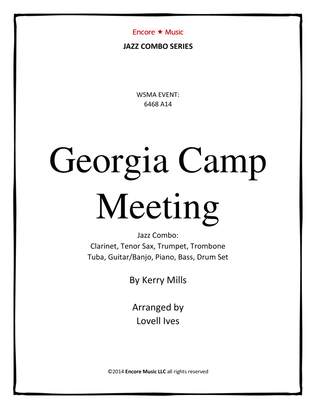 Georgia Camp Meeting for Dixieland Combo by Kerry Mills
