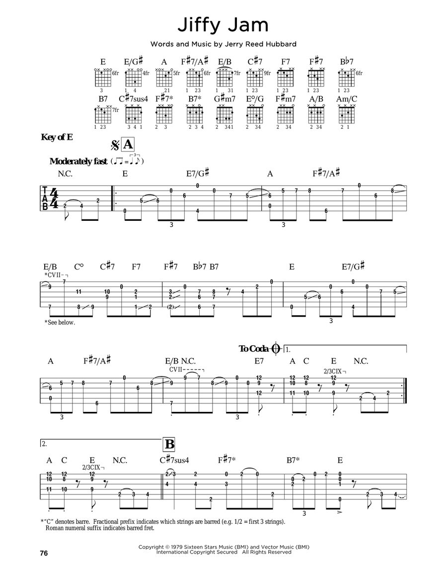 Jiffy Jam Jiffy Jam Electric Guitar scores gallery preview page 1