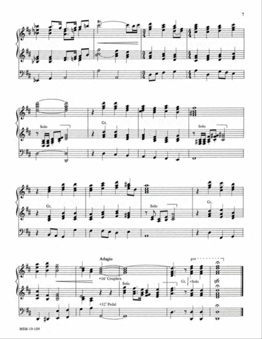 A Christmas Suite A Christmas Suite Organ scores gallery preview page 4