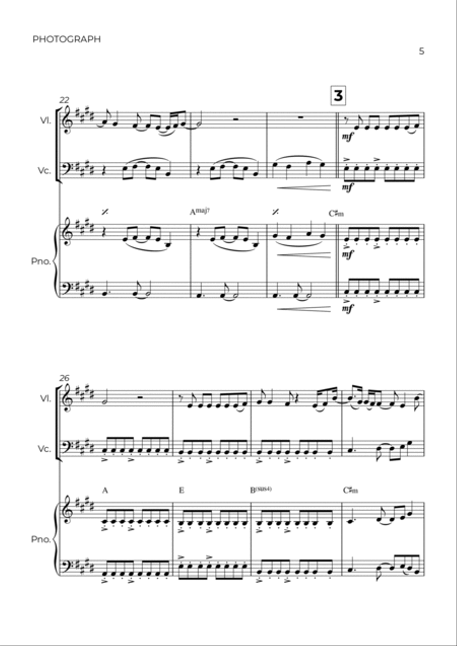 Photograph Piano Trio scores gallery preview page 5