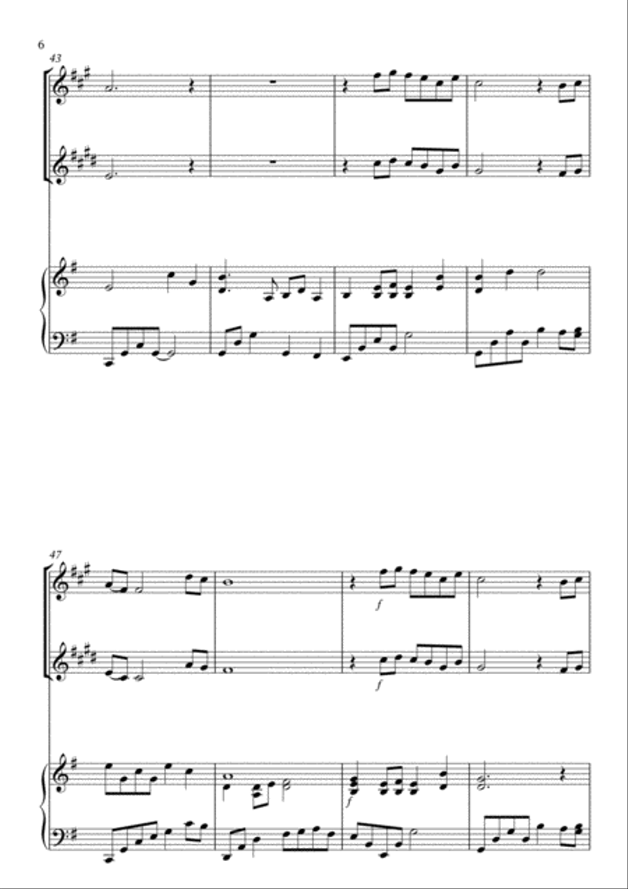 Tell My Father Large Ensemble scores gallery preview page 6