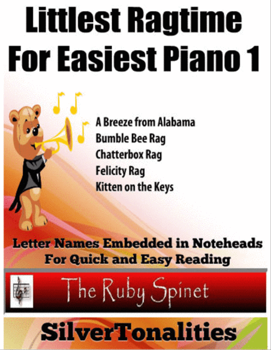 Littlest Ragtime for Easiest Piano 1 Sheet Music Easy Piano scores gallery preview page 1