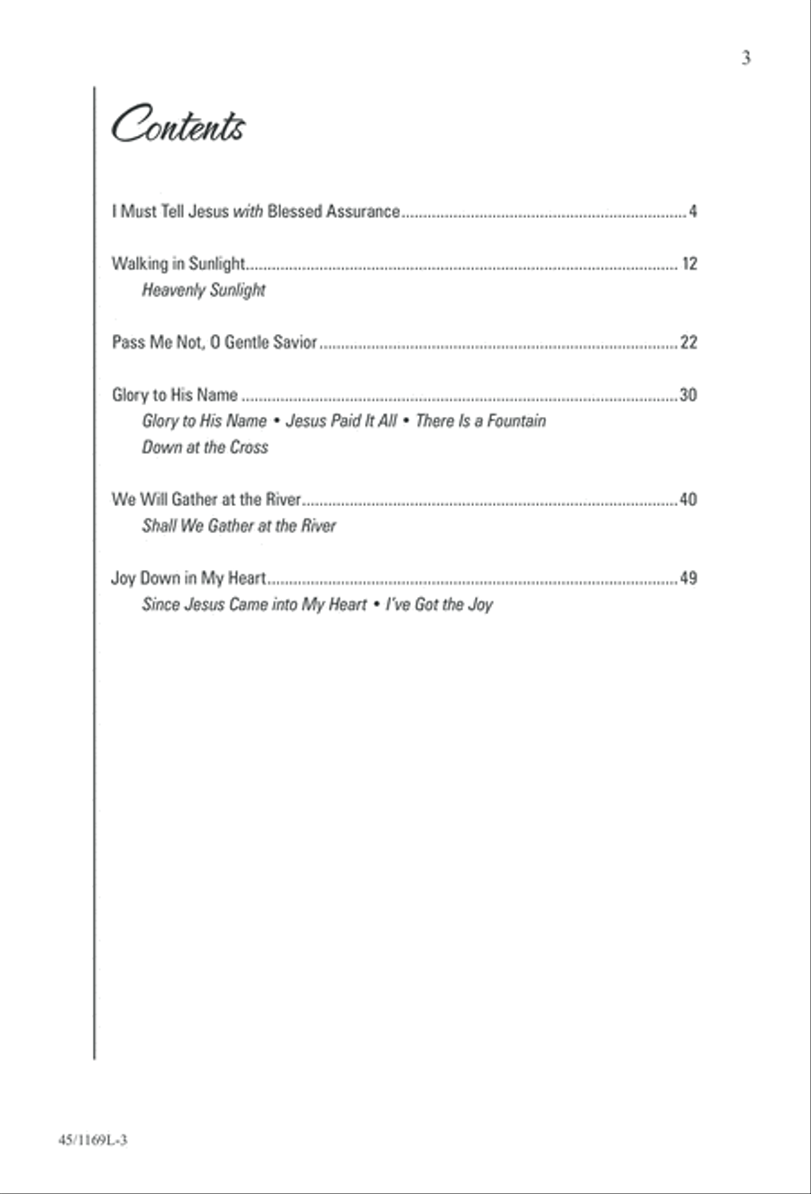Simply Southern Gospel 3-Part scores gallery preview page 3