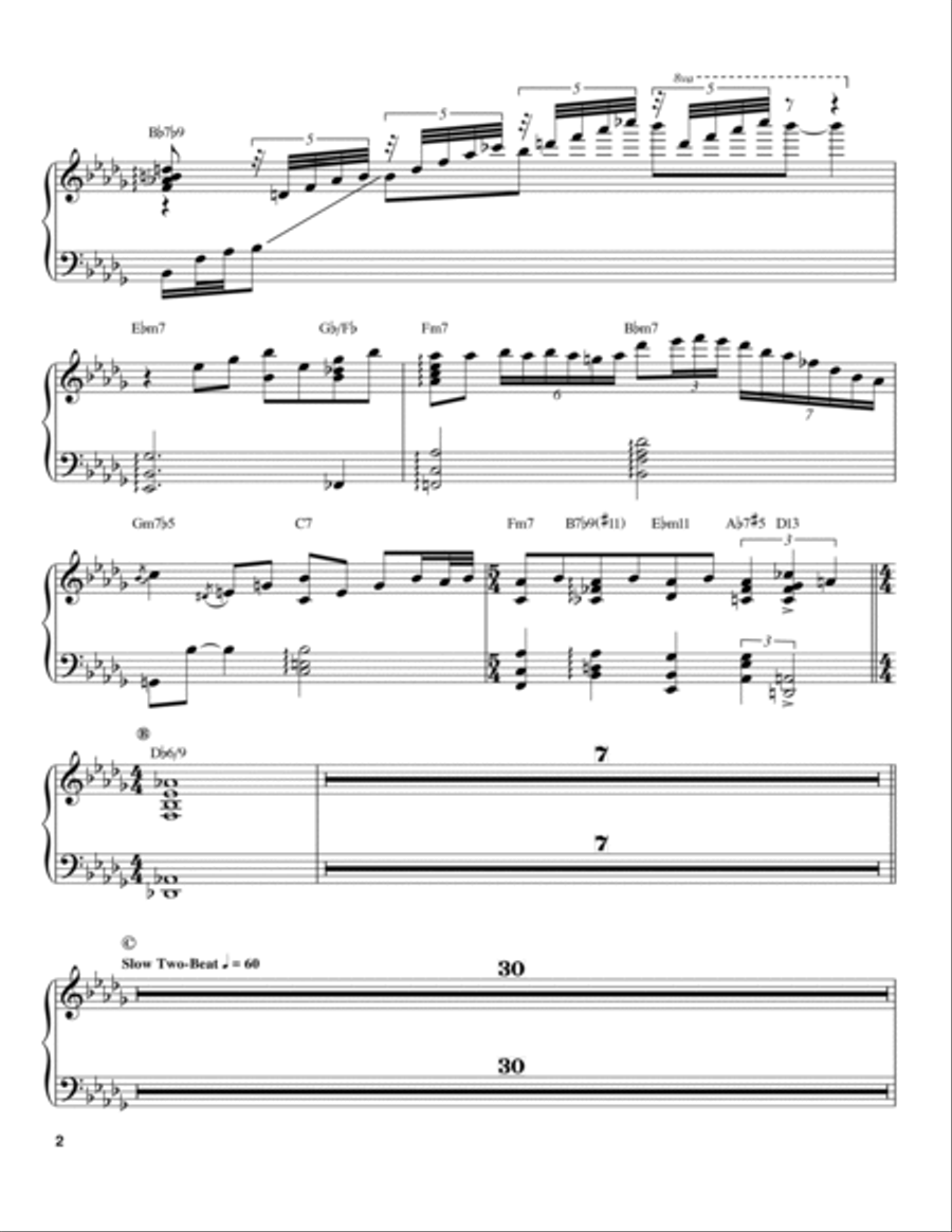 Stardust Piano scores gallery preview page 2