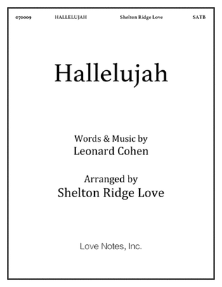 Book cover for Hallelujah