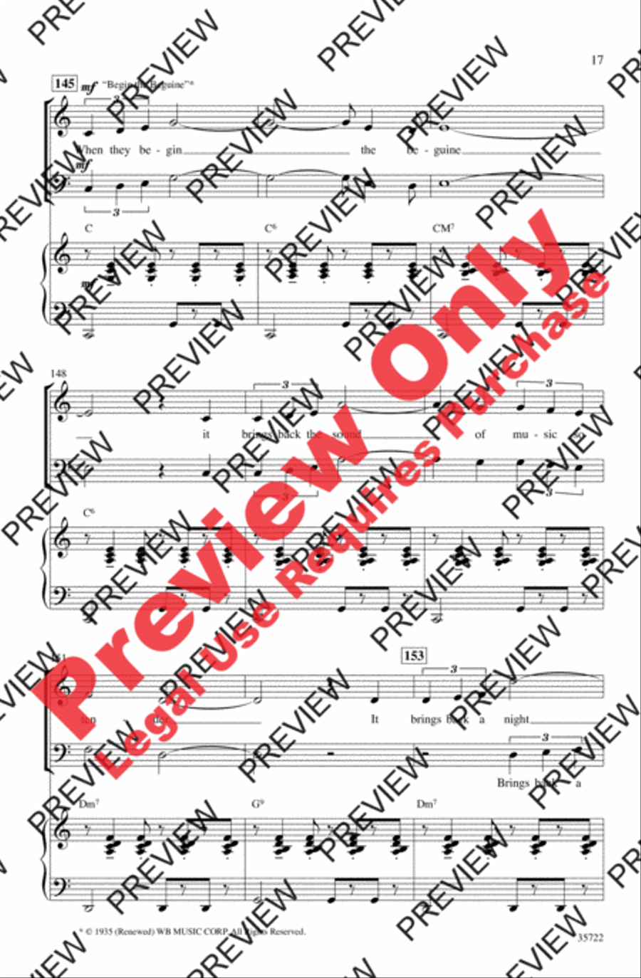 Let's Fall in Love Let's Fall in Love 3-Part scores gallery preview page 17