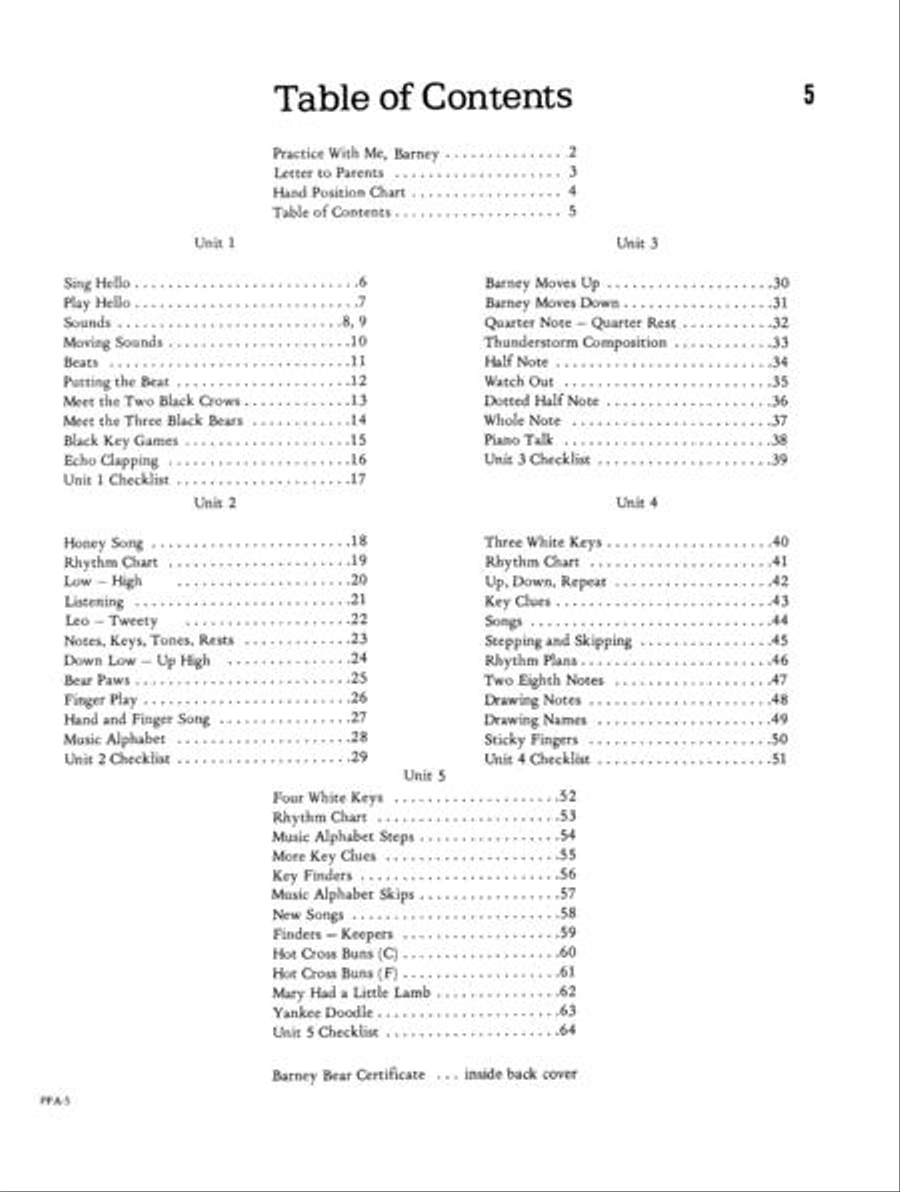 Mainstreams - The Primer Pianist A Piano Method scores gallery preview page 5