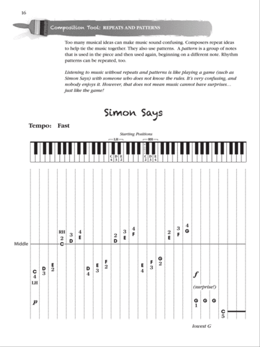 Creative Composition Toolbox, Book 1 Piano Method scores gallery preview page 4