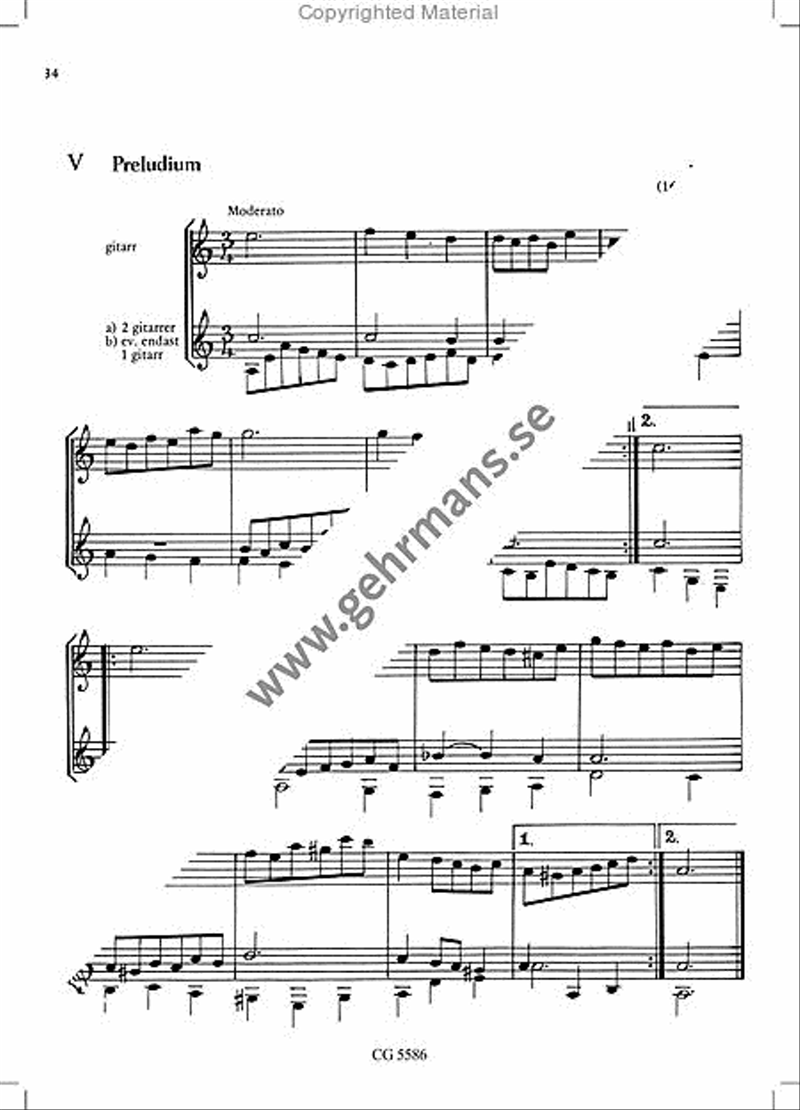 Lar dig spela gitarr 2 Guitar scores gallery preview page 11