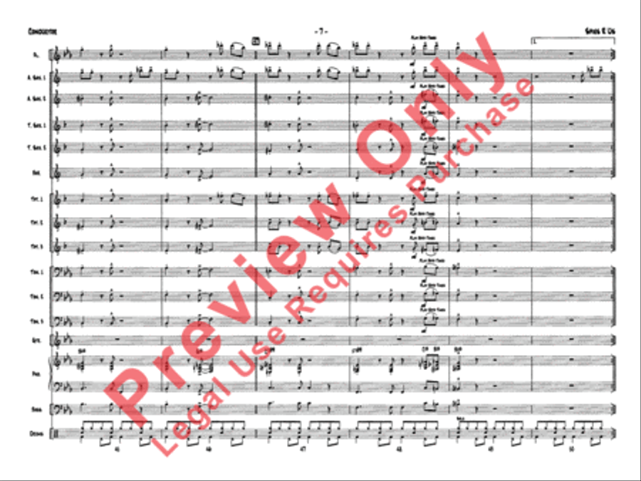Spies R Us Jazz Ensemble scores gallery preview page 11