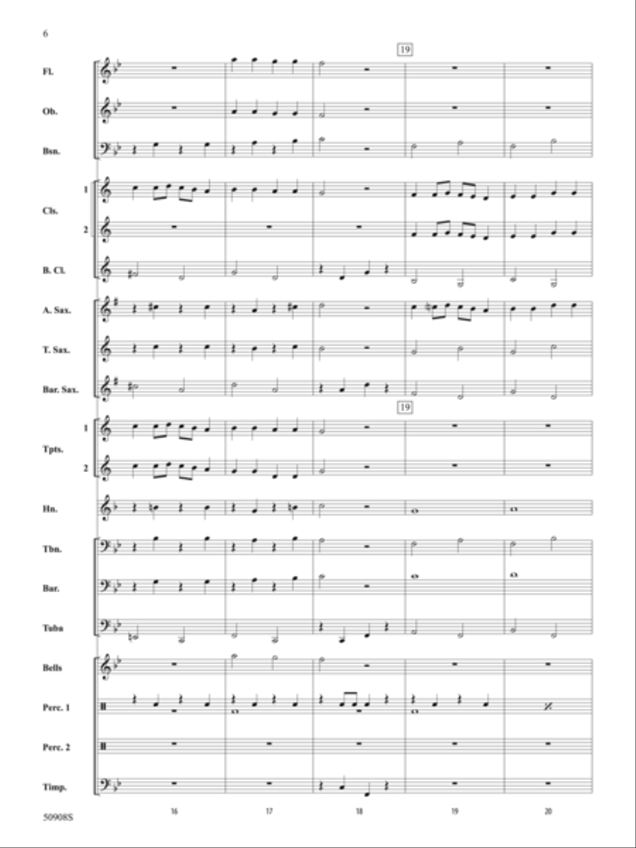 Polka: Score Concert Band scores gallery preview page 6
