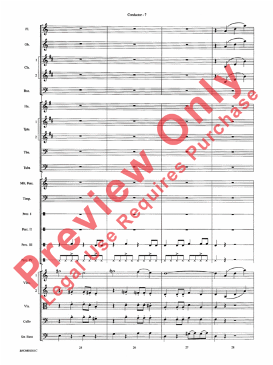 Dark Adventure Full Orchestra scores gallery preview page 10
