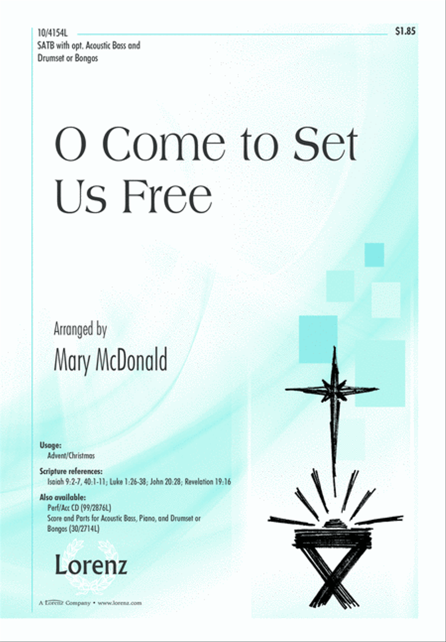 O Come to Set Us Free O Come to Set Us Free 4-Part scores gallery preview page 2