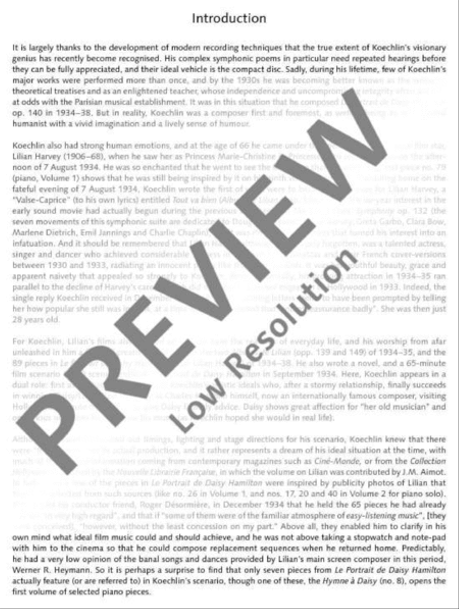 Le Portrait de Daisy Hamilton Piano Solo scores gallery preview page 8