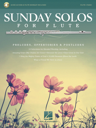 Book cover for Sunday Solos for Flute