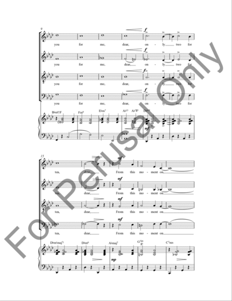 From This Moment On From This Moment On 4-Part scores gallery preview page 3
