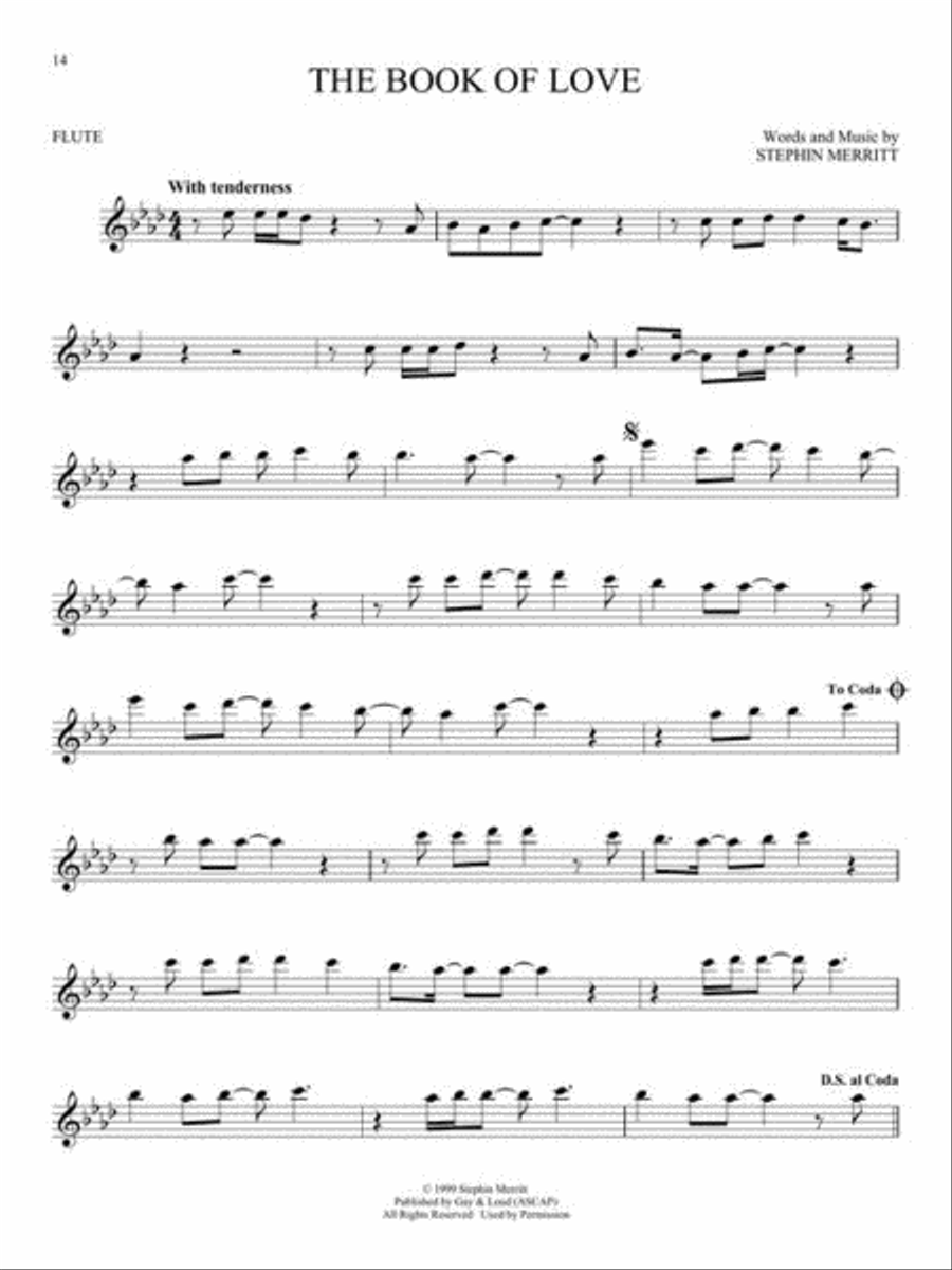 101 Most Beautiful Songs Flute Solo scores gallery preview page 6