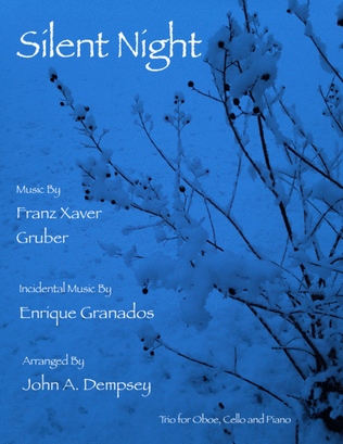 Book cover for Silent Night (Trio for Oboe, Cello and Piano)