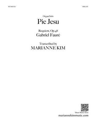 Pie Jesus from Requiem, Op.48